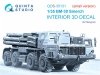 Quinta Studio QDS-35131 BM-30 Smerch 3D-Printed & coloured Interior on decal paper (Meng) (Small version) 1/35